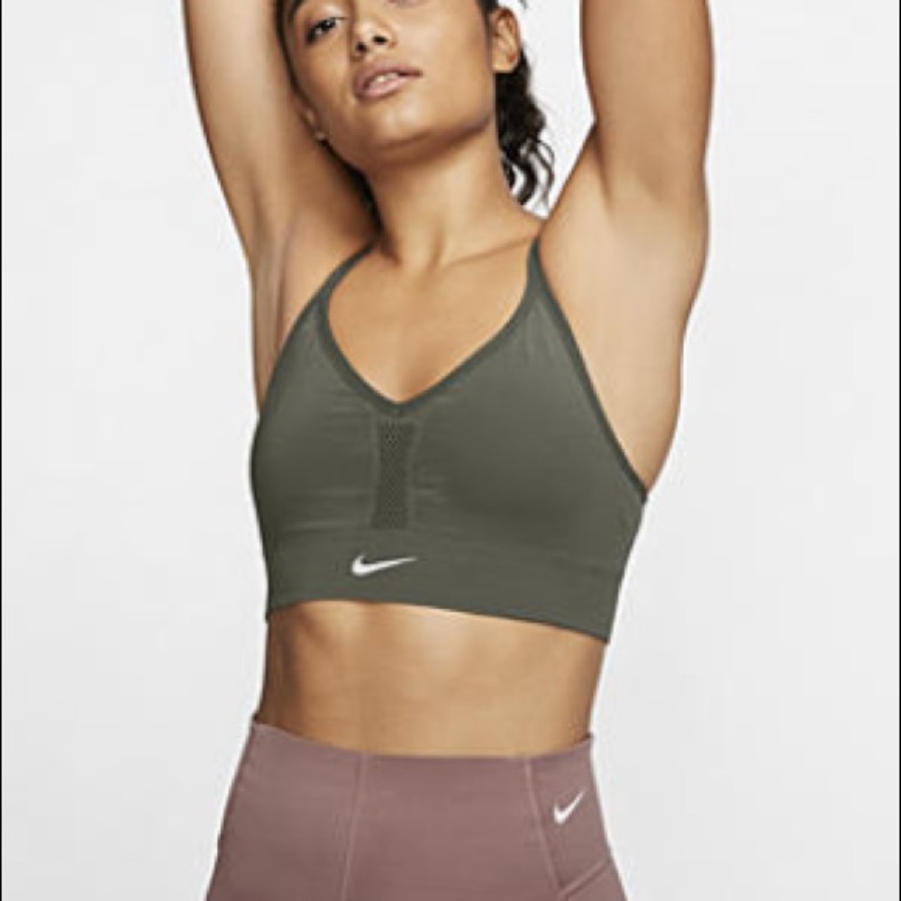Nike Olive Green Sports Bra